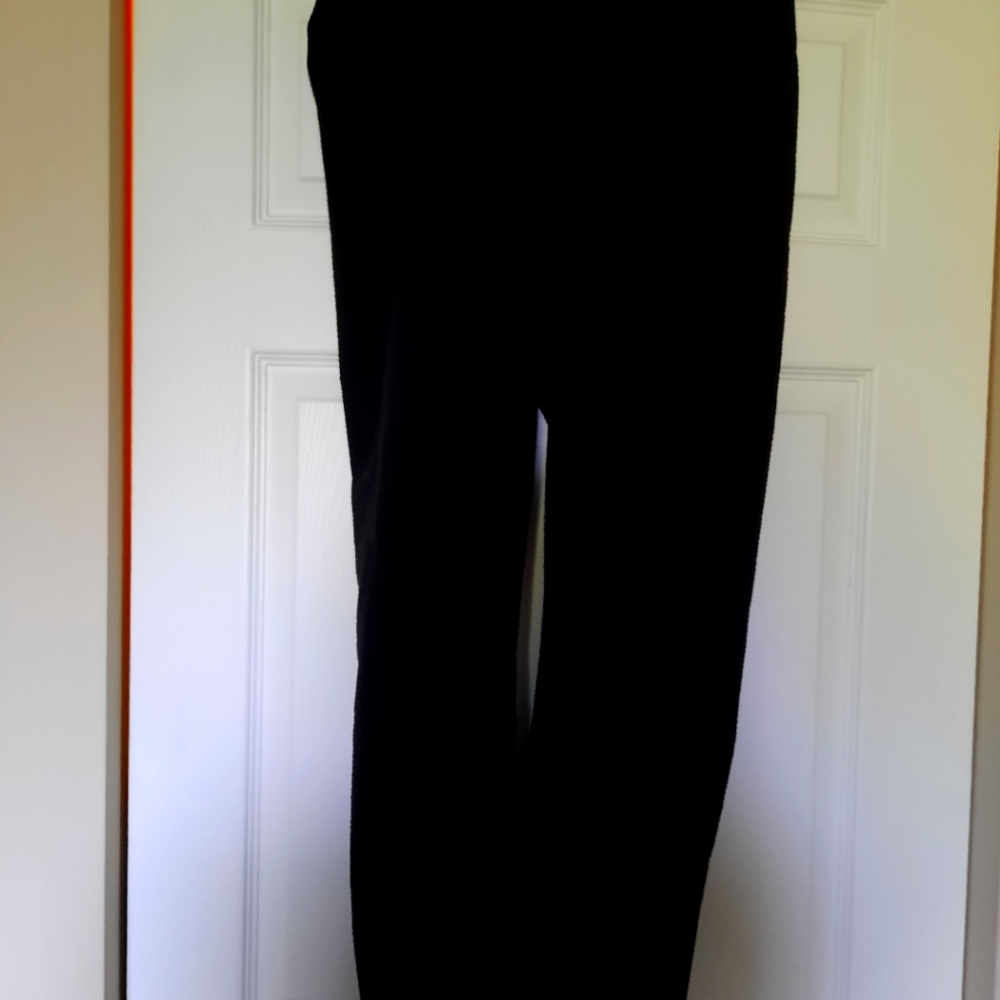 Nine West Textured Black Work Pant